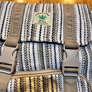Hemp handmade backpack brand new